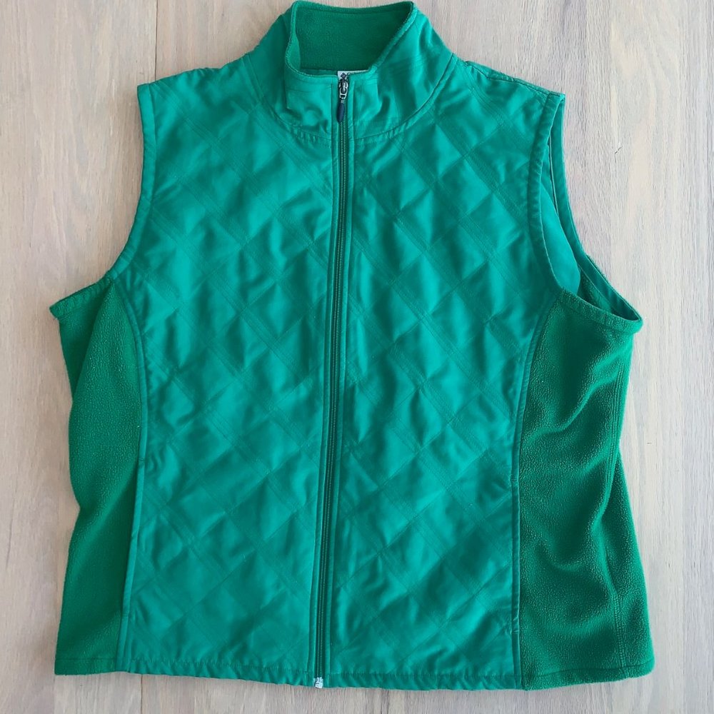Columbia Vertex green vest XL